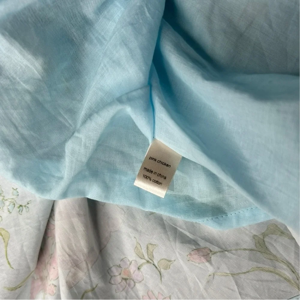 LIKE NEW Pink Chicken Gianna Skirt In Botanical Bunnies - Picture 8 of 10